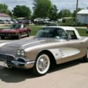 1961 CORVETTE FRAME OFF RESTORED #&#039;S MATCHING 230HP FAWN BEIGE