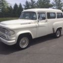 1961 DODGE 100, 1/2 TON TOWN WAGON, PANEL, VAN, POWER WAGON, 8 CYL 4 SP RUNS!!!