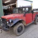 1961 Dodge 4X4 Power Wagon M37 B1 Military Pickup Truck, 4 Speed Manual, Winch