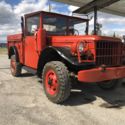 1961 Dodge M37 Powerwagon Pickup Red 4WD Manual