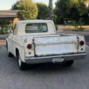 1961 Dodge Pickup Pickup White D100