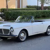 1961 FIAT 1200 cabriolet all original. especial edition.
