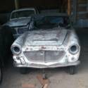 1961 Fiat 1200 Cabriolet Plus Extra parts car!