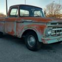 1961 FORD F100 UNIBODY SHORT BOX PICKUP RUNS DRIVES AND STOPS, GOOD BONES KOOL!!