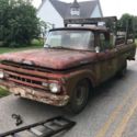 1961 Ford F250 Unibody Ford Pickup Truck - For Parts or Restoration 11k Actual