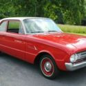 1961 Ford Falcon 2 Door  I-6 Automatic Beautiful Red and White - Super Low Miles