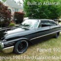 1961 FORD GALAXIE NASCAR INSPIRED SKYLINER W/390 V8 SOUTHERN CAR ATLANTA BUILT