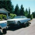 1961 Ford Galaxie Starliner fastback project car + extra parts