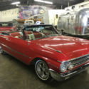 1961 Ford Galaxie Sunliner Convertible 390 V8 4 speed car runs like a dream