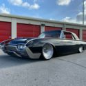 1961 FORD THUNDERBIRD BLACK/RED FULL AIRRIDE 4 LINK SUSPENSION CUSTOM LEADSLED
