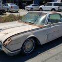 1961 FORD THUNDERBIRD COUPE. FAIR-POOR COND RUNS & NEEDS MAJOR WORK. 2ND OWNER