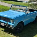 1961 International Scout 80 SUV Blue 4WD Manual