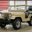 1961 Jeep CJ-5  35845 Miles Military Tan Station Wagon 4cyl 3-Speed Manual
