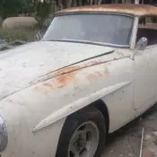 1961 Mercedes 190sl Convertible Hard Top Roadster
