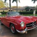 1961 Mercedes-Benz 190SL Roadster  83563 Miles Red  1.9l 4 Cylinder 4 Speed Manu