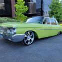 1961 Mercury Meteor Sedan Green RWD Automatic lowrider