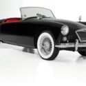 1961 MG MGA 1600 Mark II Convertible Black, Red Convertible