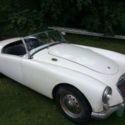 1961 MGA Convertible with Fiberglass Hard Top, Many Extra Parts