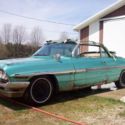 1961 Pontiac Bonneville convertible 389 Tri-Power factory 4 speed bench seat car