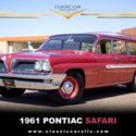 1961 Pontiac Catalina Safari Station Wagon - Beautiful Car - 389ci Tri-Power!!