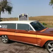 1961 Pontiac Tempest Wagon Orange