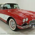 1961 Roman Red Corvette Convertible 315HP