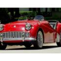 1961 TR3 TRIUMPH OPEN TOP LEMANS STYLE COLLECTIBLE CAR BUY IT NOW NO OFFERS