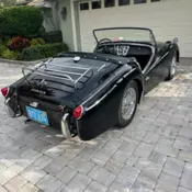 1961 Triumph TR 3 Coupe Black