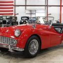 1961 Triumph TR3 A 90965 Miles Red Convertible Inline 4 Manual