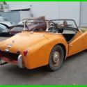 1961 Triumph TR3A. NICE SOLID CAR FOR STRAIGHT FORWARD RESTORATION.