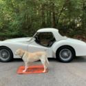 1961 triumph  tr3a with hardtop