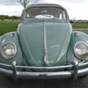 1961 Volkswagen Beetle was totally restored