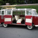 1961 VW 23 Split Window Samba Bus Rag/Top