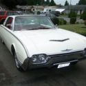 1961 White Ford Thunderbird 2dr rebuilt 390fe