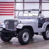 1961 Willys Jeep CJ5  19847 Miles Silver Jeep 134ci I4 3-Speed