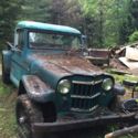 1961 Willys Pickup with Parts Vehicle