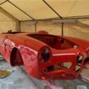 1962 Alfa Romeo Giulietta Spider 0 Miles Red Convertible Alloy DOHC 4 cy