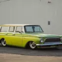 1962 AMC Rambler American Wagon Classic Car Custom Hot Rod Air Ride Suspension