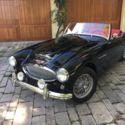 1962 Austin Healey MKII BT7 Tri-carb British Heritage Black over red leather