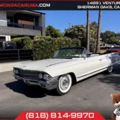 1962 Cadillac Deville, White with 58,678 Miles available now!