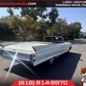 1962 Cadillac Series 62, White with 62,000 Miles available now!