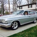 1962 CHEVROLET BEL AIR WAGON - 348CI TRI POWER DRESSED AS 409-100 MILES ON BUILD