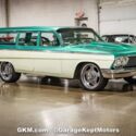 1962 Chevrolet Bel Air Wagon Teal & Green Station Wagon 350 V8 8537 Miles