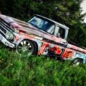 1962 Chevrolet C10 KILLER Patina Clear Title Runs great! static drop 22&#039;s LOOK!!