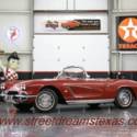 1962 Chevrolet Corvette  70589 Miles Maroon Convertible 327 Manual 4-Speed