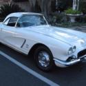1962 Chevrolet Corvette  91011 Miles White  327 V8 360 HP 4 Speed Manual