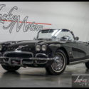 1962 Chevrolet Corvette Convertible Black on Black Dual Quads w/ AC