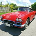 1962 Chevrolet Corvette Roman Red/Red, 4 speed.