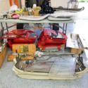 1962 Chevrolet Corvette.  Wonder professional stripped body to  fiberglass.