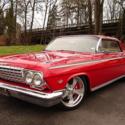 1962 Chevrolet Impala 2 Door Hardtop Sport Coupe 383 Stroker V8 700r4 A/C PS PDB